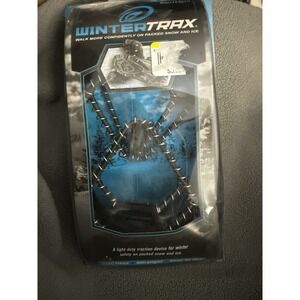 WinterTrax Ice Cleats Snow Traction Grips 1 Size Fits Most NEW Sealed Spikeless